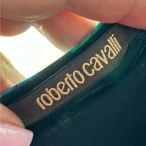 Roberto Cavalli Plunge Front Top